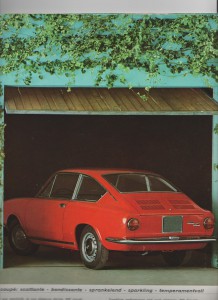 Bâche pour Abarth OT 1300 coupé (1966-1969)